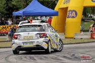 Rallye Český Krumlov: Přejímky, servis, shakedown